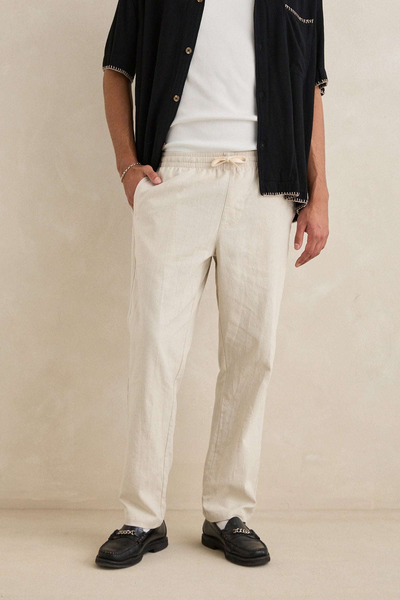 PANTALON TOILE RHYTHM LINEN JAM PANT