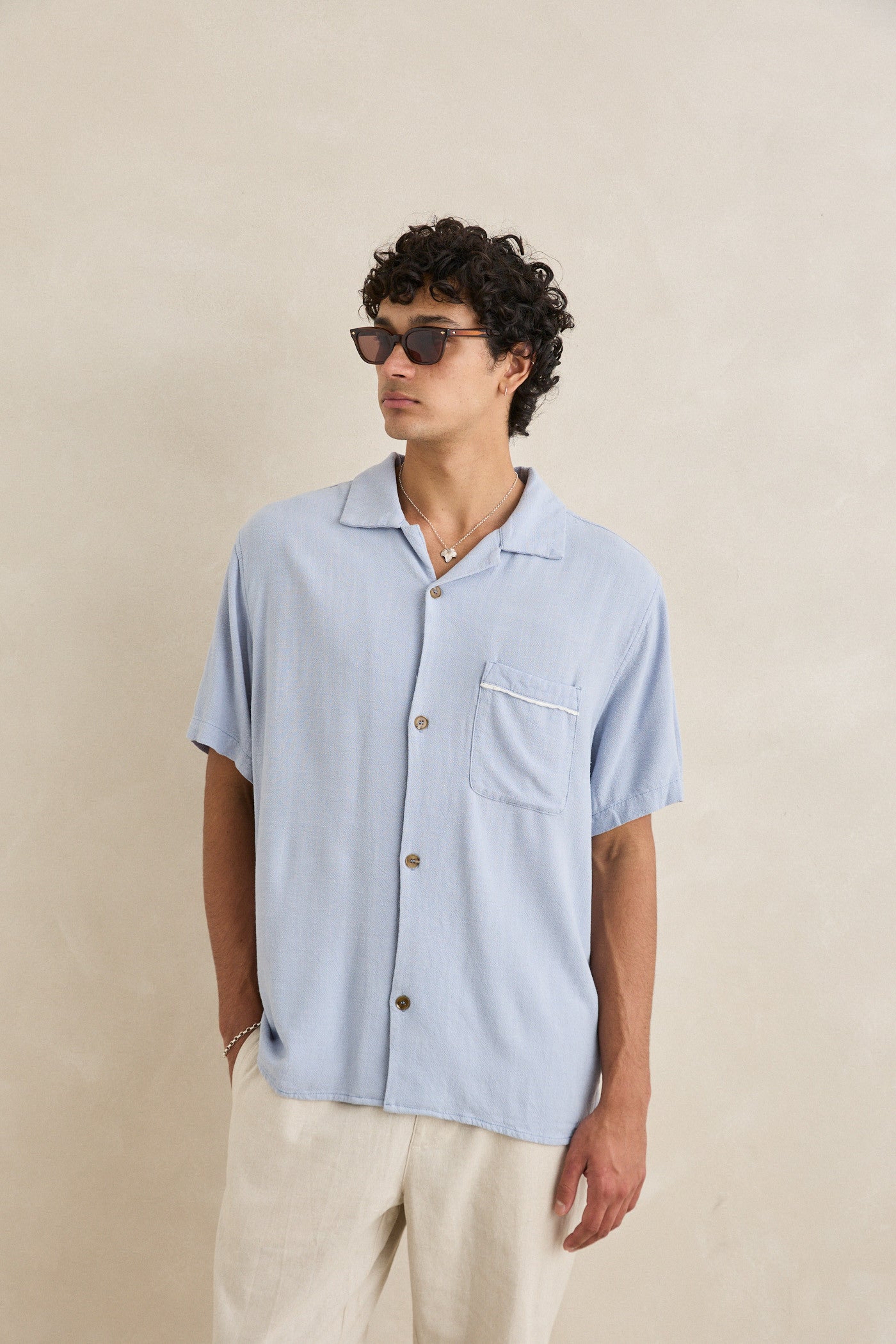 CHEMISETTE DAYTONA SS SHIRT SKY