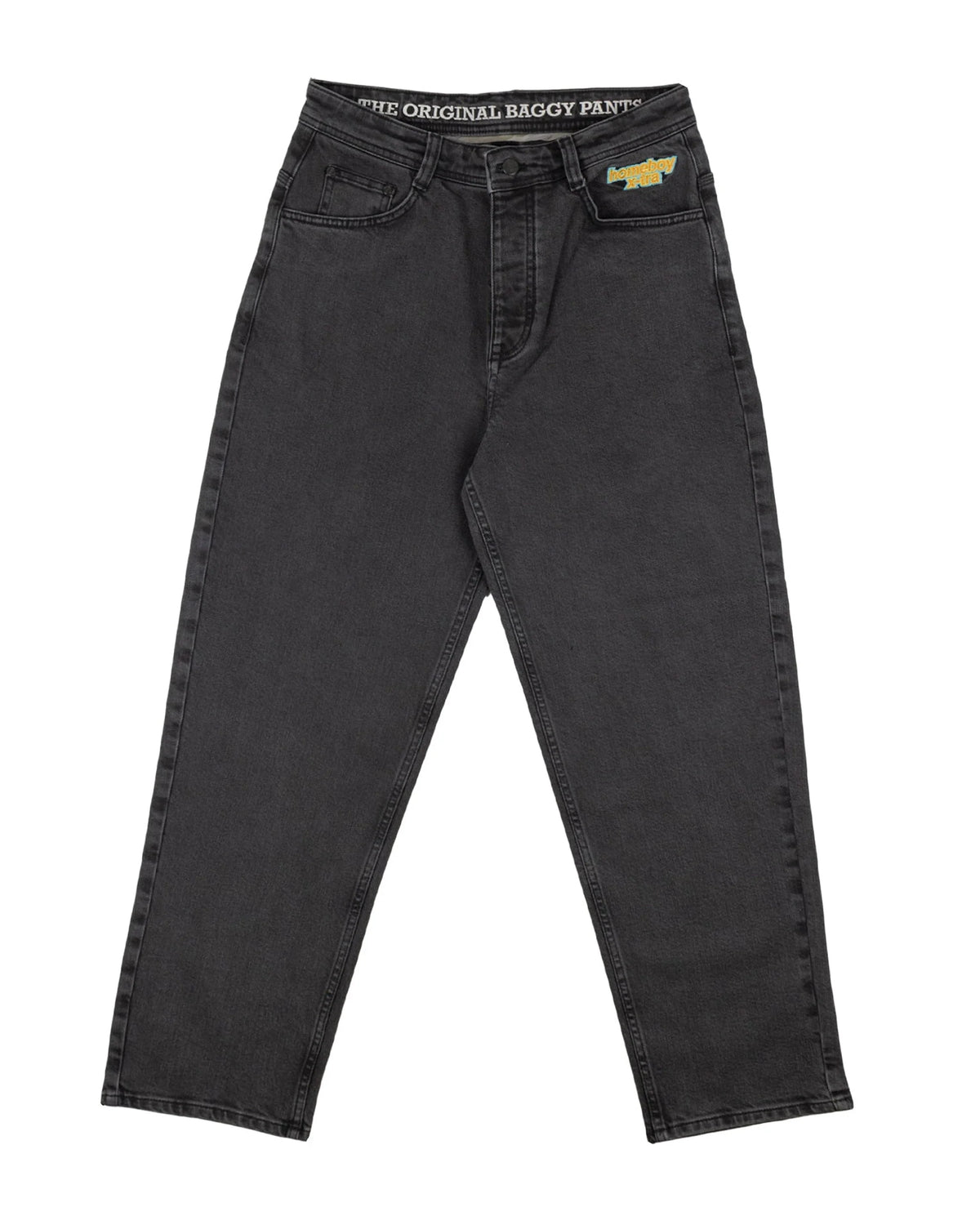 Jean mixte Homeboy X-Tra Baggy Denim – Washed Black