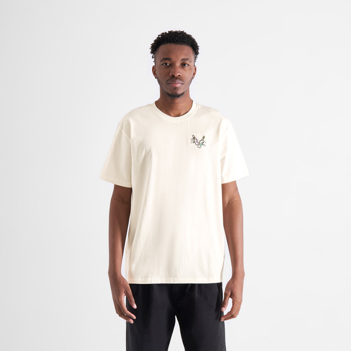 T-Shirt Dedicated stockholm cheers off-white whisper