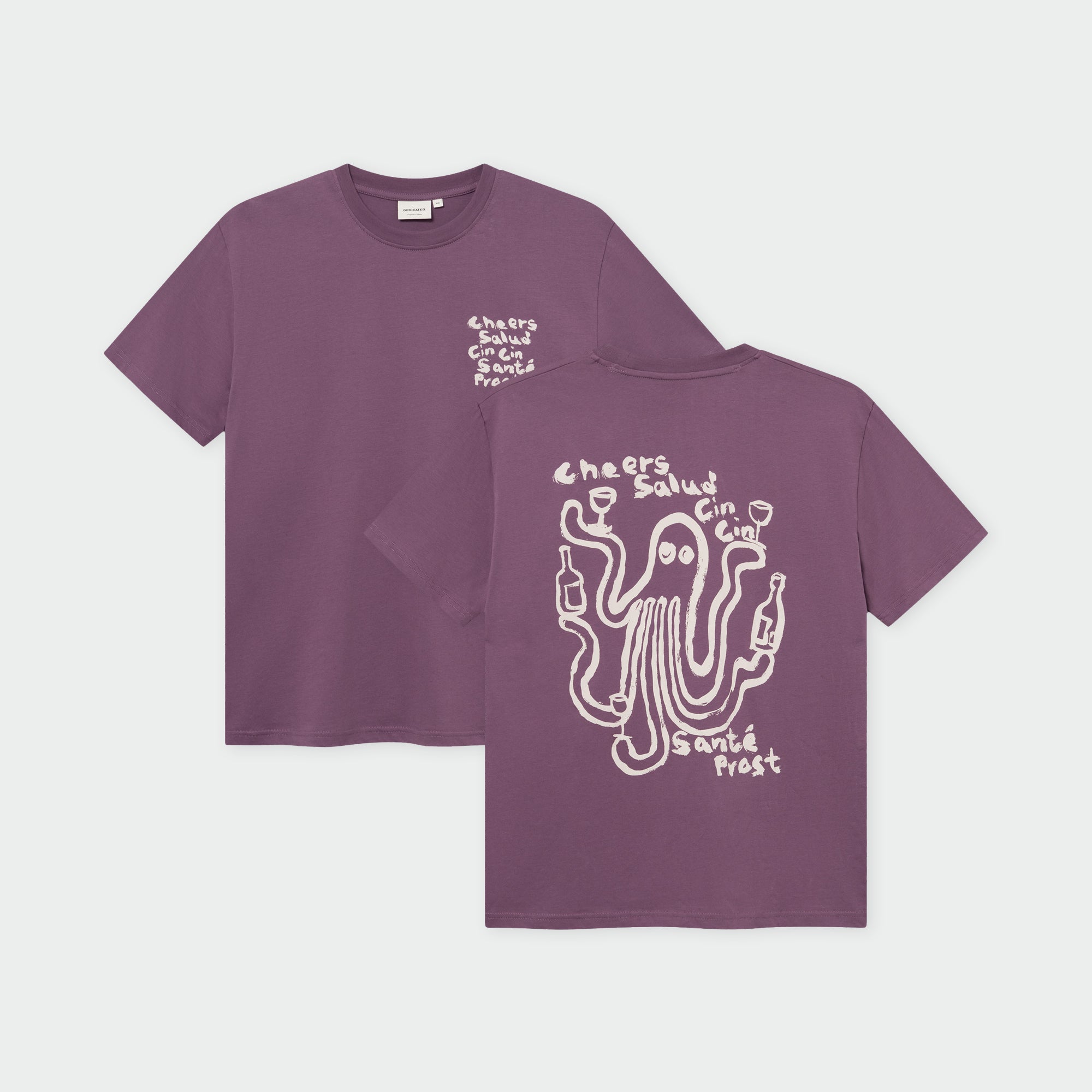 T-shirt Dedicated stockholm cheers salud