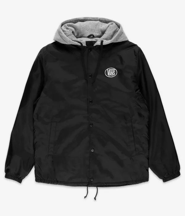 VESTE COUPE VENT VANS RILEY HOODIE NOIR