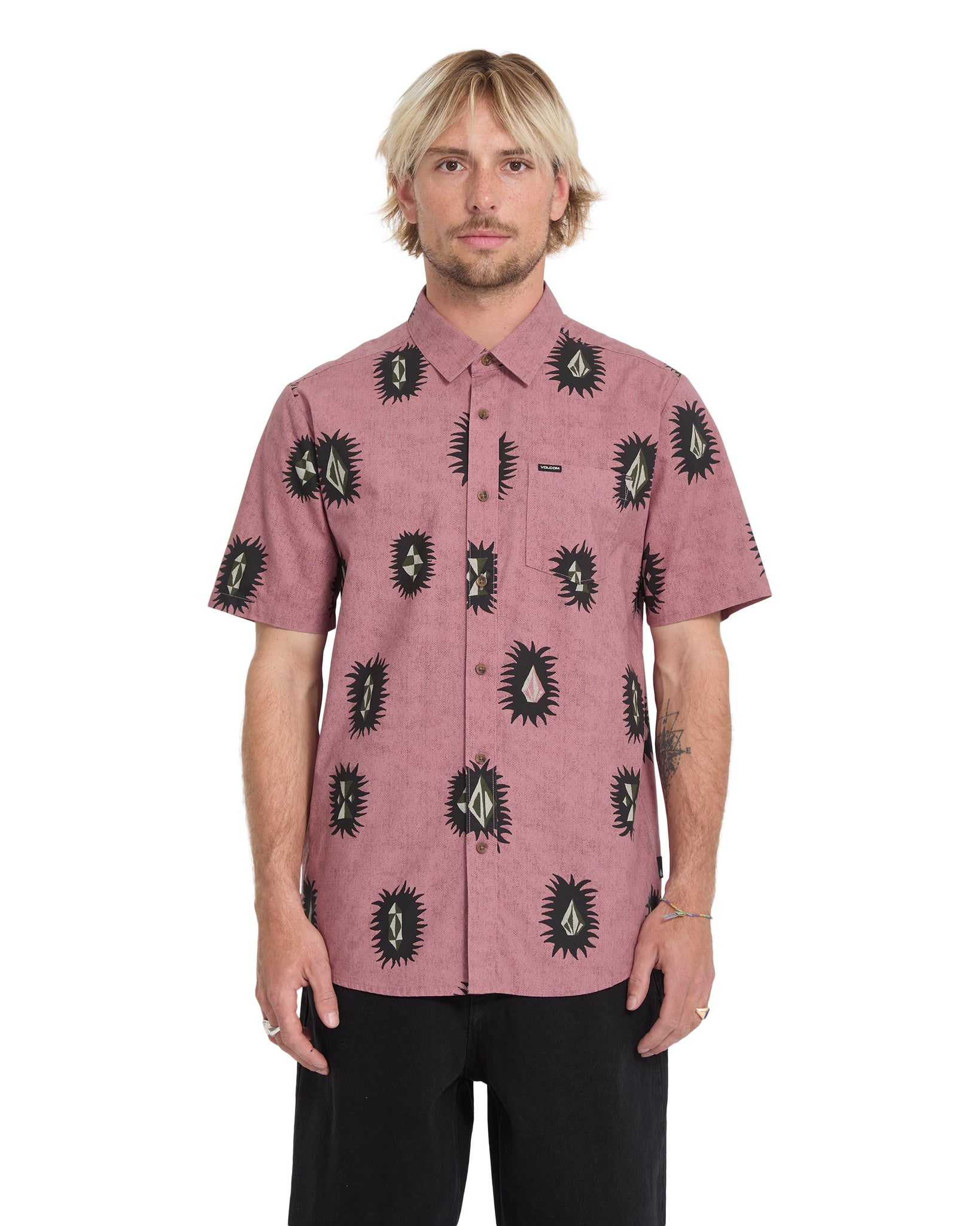 CHEMISE MARKERSTONE SS STONE ROSE