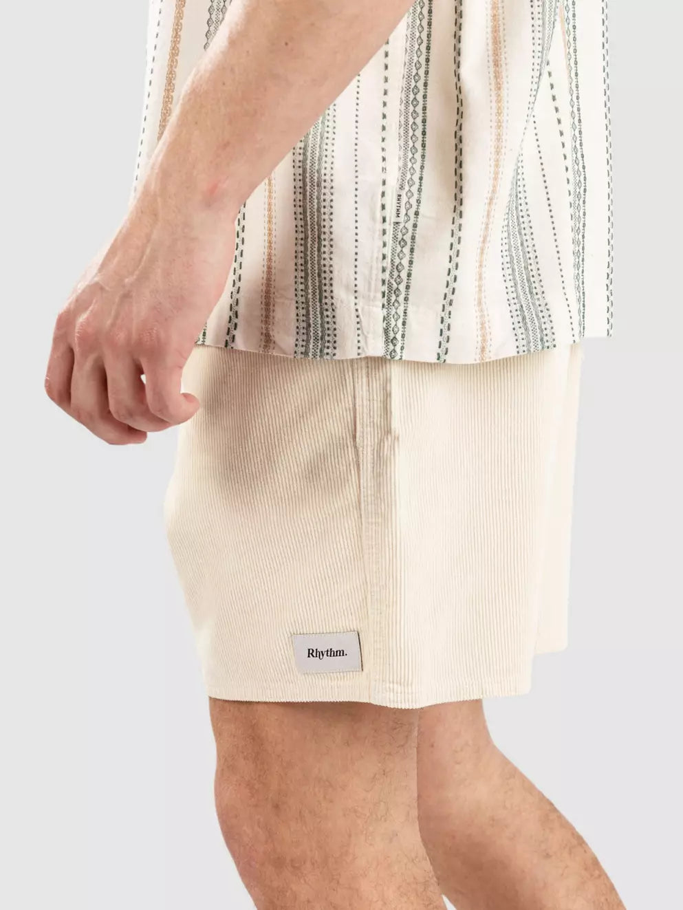 SHORT CLASSIC CORD JAM WHITE