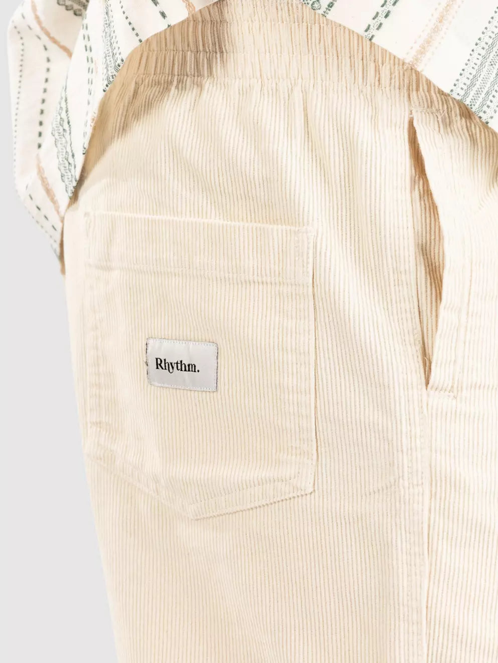 SHORT CLASSIC CORD JAM WHITE