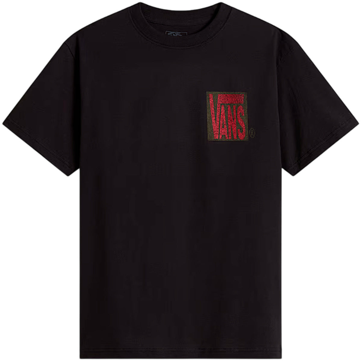 T-SHIRT VANS STRETCH STACK NOIR