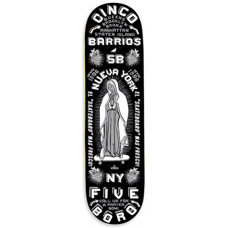 PLANCHE 5BORO CONCO BARRIOS BLACK 8.75