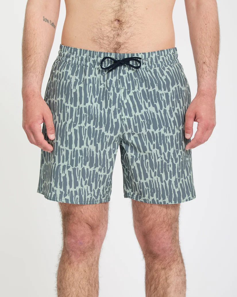 SHORT DE BAIN MELANGE TRUNK 17 TRADEWINDS