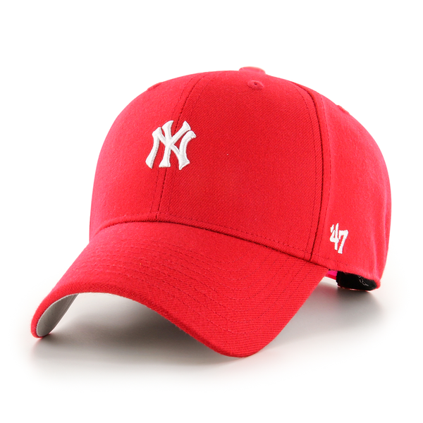CASQUETTE 47 CAP MLB NEW YORK YANKEES BASE RUNNER SNAP MVP RED