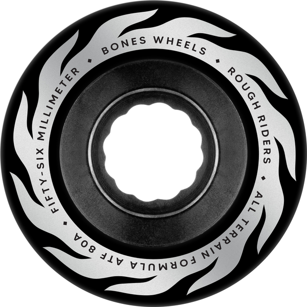 JEU DE 4 ROUES SKATE BONES ROUGH RIDERS TOUT TERRAIN 80A 56MM
