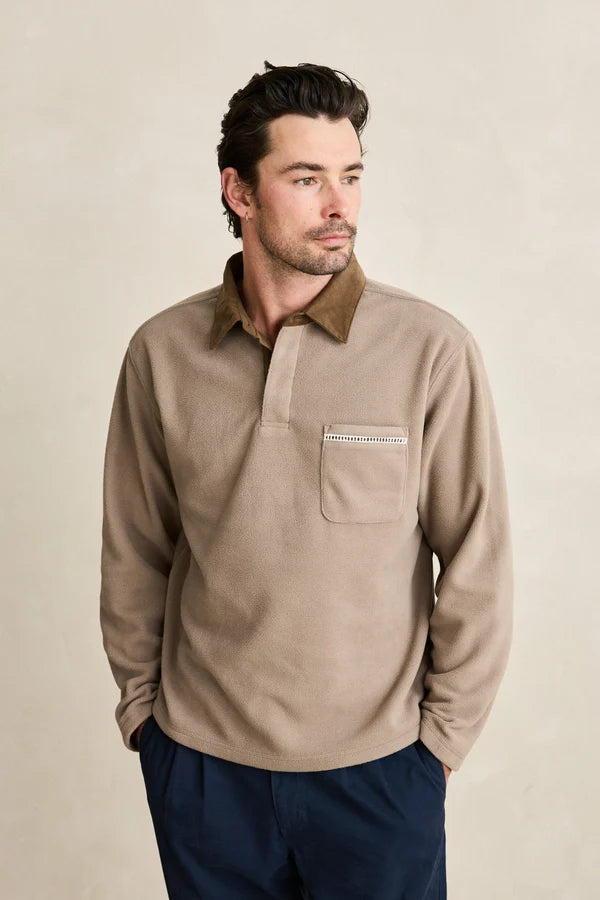 POLAIRE HOMME RHYTHM LADDER POLAR LS POLO