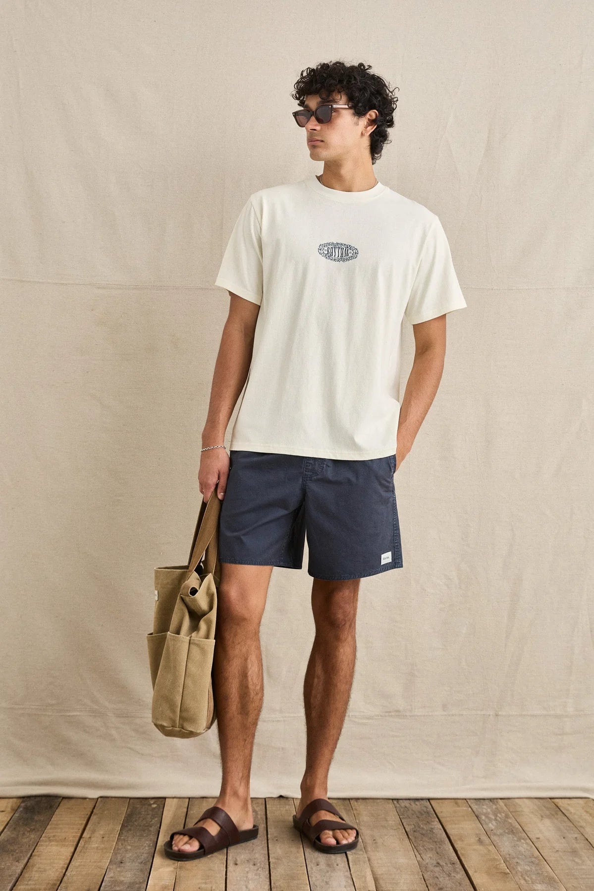 T-SHIRT HOMME RHYTHM BREEZE SS ECRU