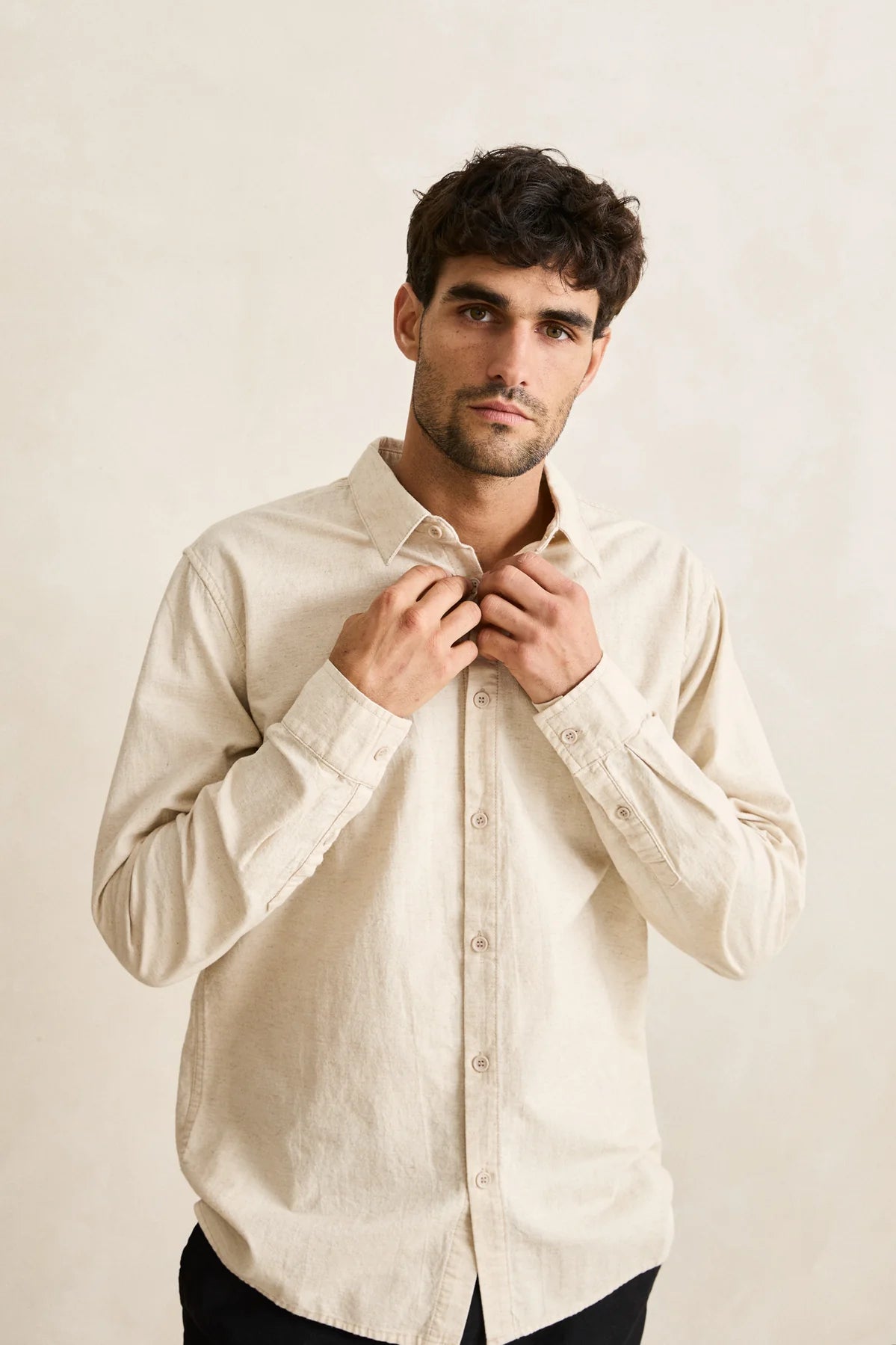 CHEMISE HOMME LIN RHYTHM CLASSIC LINEN LS SHIRT