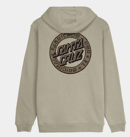 SWEAT SANTA CRUZ HOOD LOCO DOT