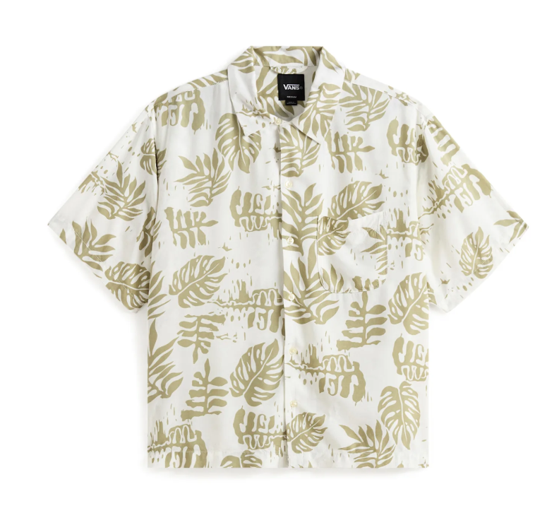 CHEMISETTE VANS VAN DOREN PRINT SOFT SAGE