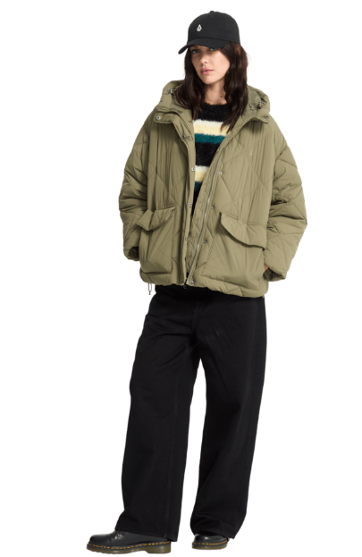 Veste doudoune femme volcom OUT OF BOXY PUFF