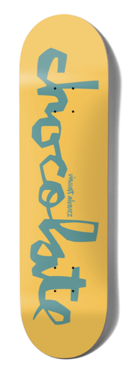 PLATEAU DE SKATE CHOCOLATE DECK OG CHUNK ALVAREZ 8.25 X 31.875