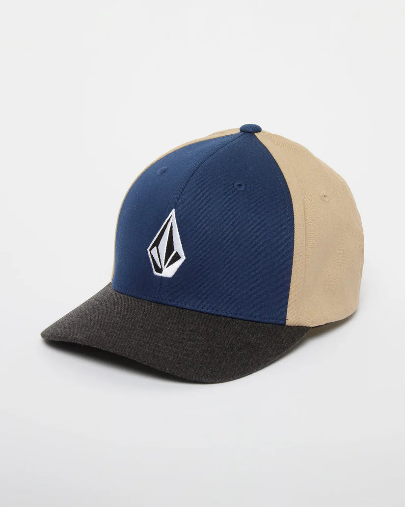 FULL STONE HTHR FLEXFIT HAT DUST BOWL INDIGO