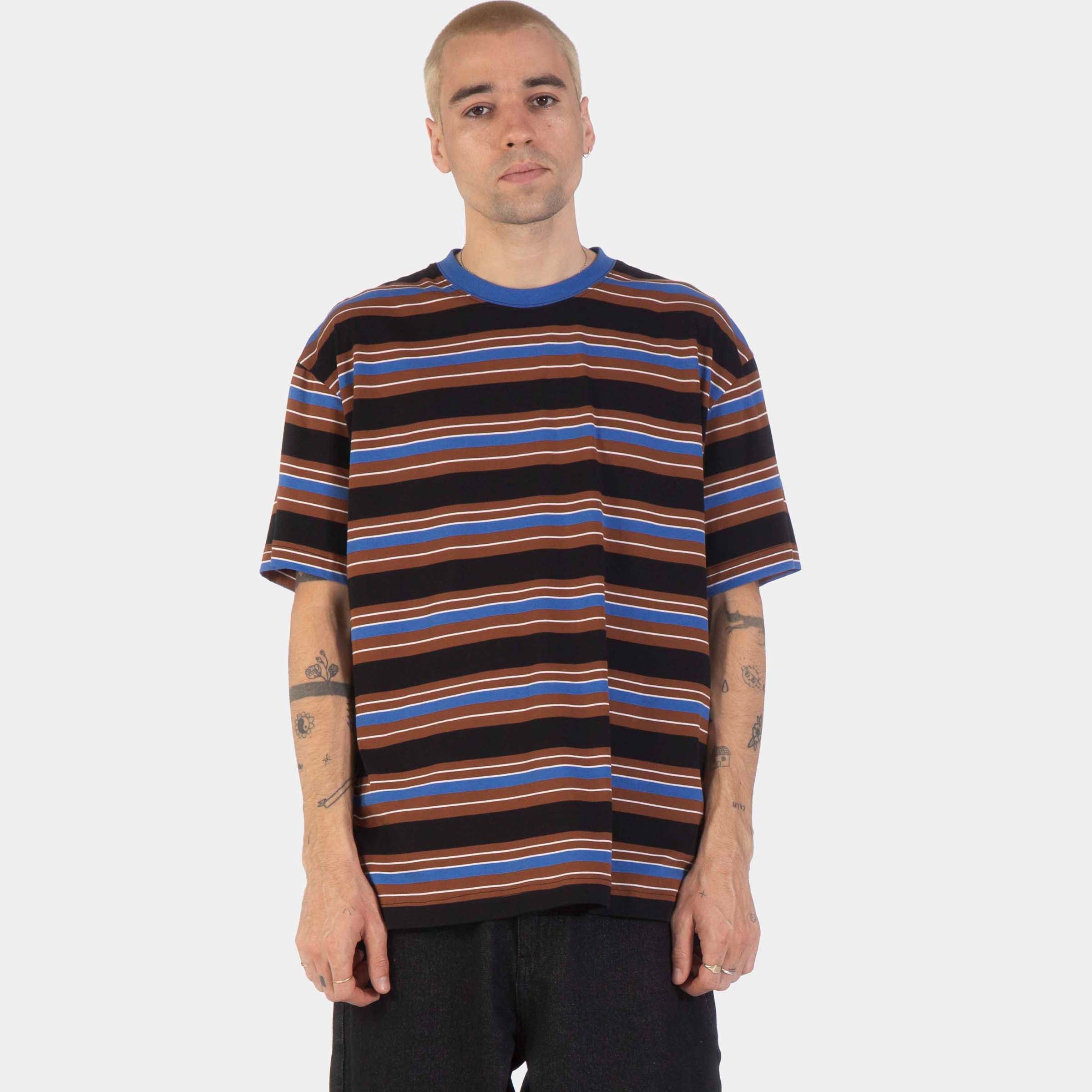 T-SHIRT SANTA CRUZ DERBY SAPPHIRE STRIPE