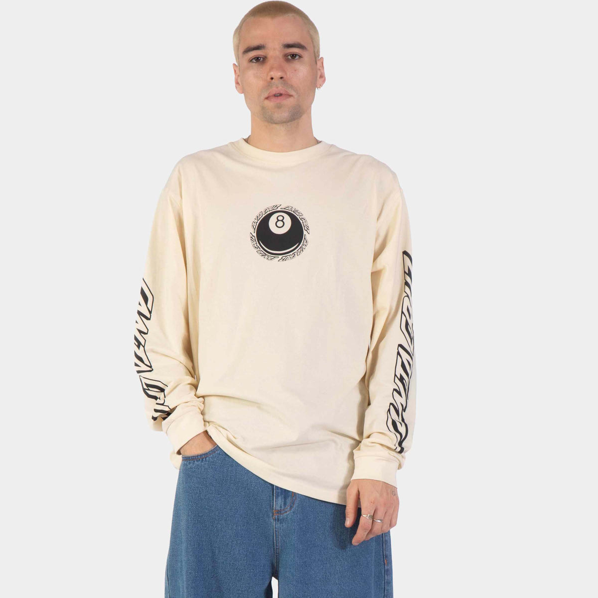 T-SHIRT SANTA CRUZ LS WINKOWSKI HACHI BALL