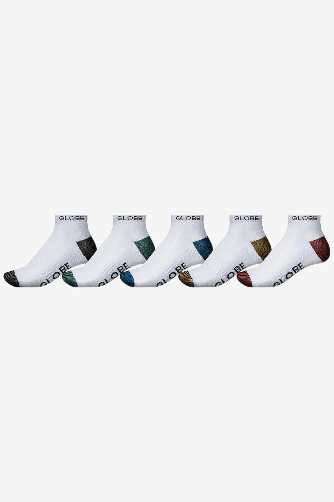 5 PAIRES DE CHAUSSETTES BASSE GLOBE INGLES ANKLE SOCK