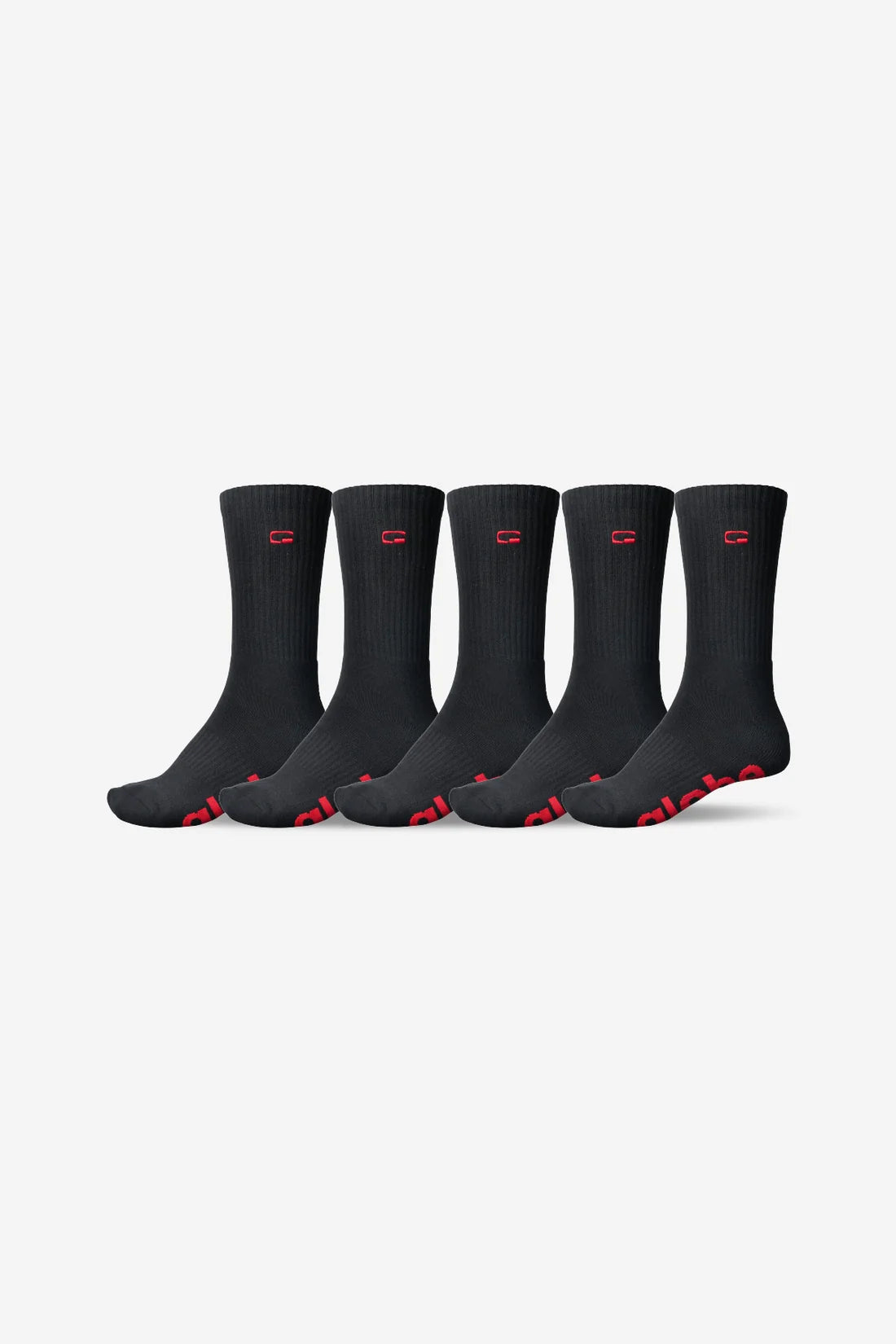 PACK DE 5 PAIRES DE CHAUSSETTES GLOBE OG LOGO HI CREW