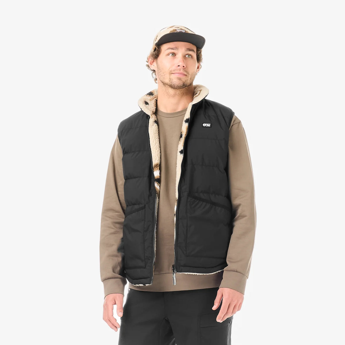Doudoune sans manches homme Picture RUSSELLO réversible