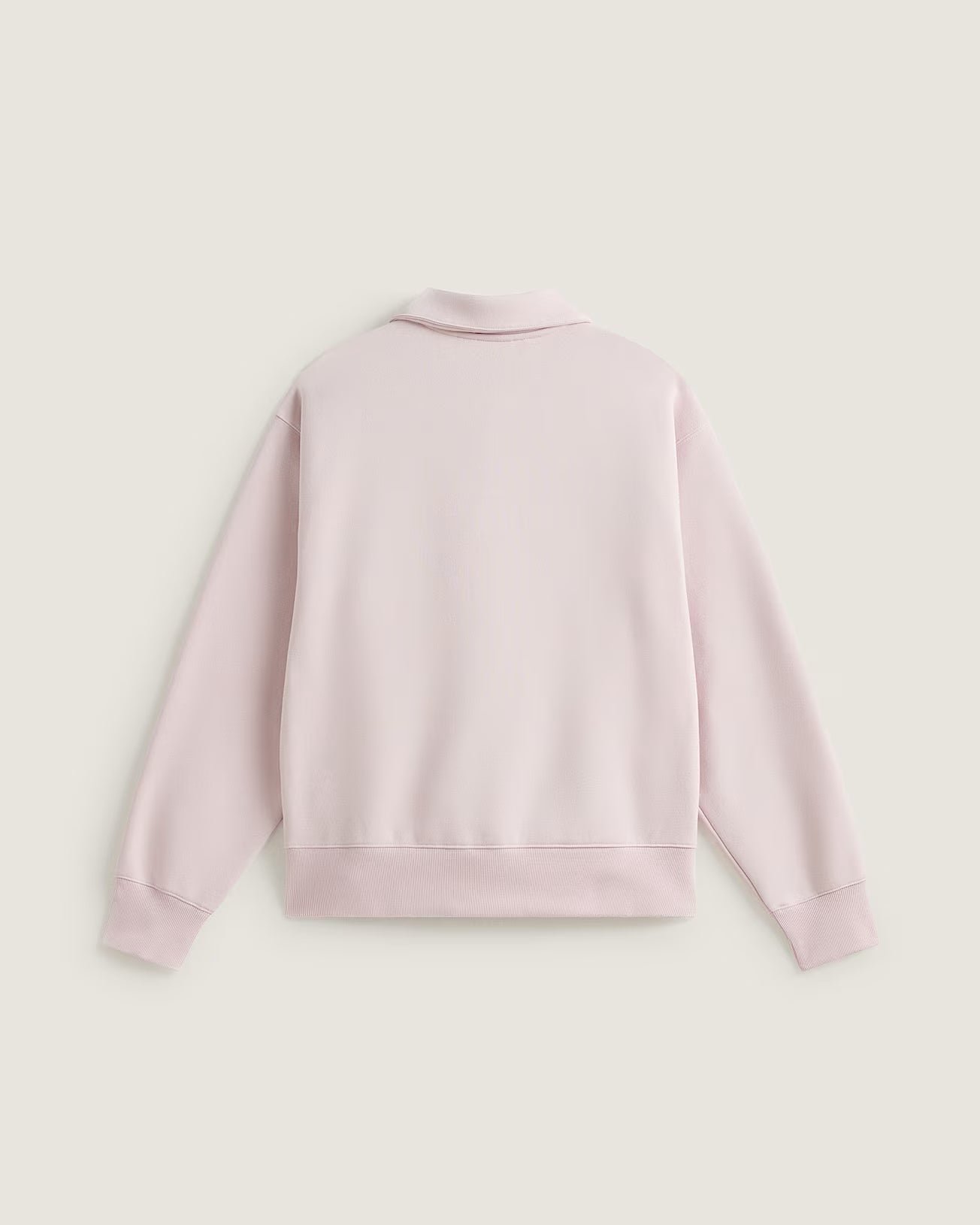 PULL POLO FLEECE MANCHE LONGUE
