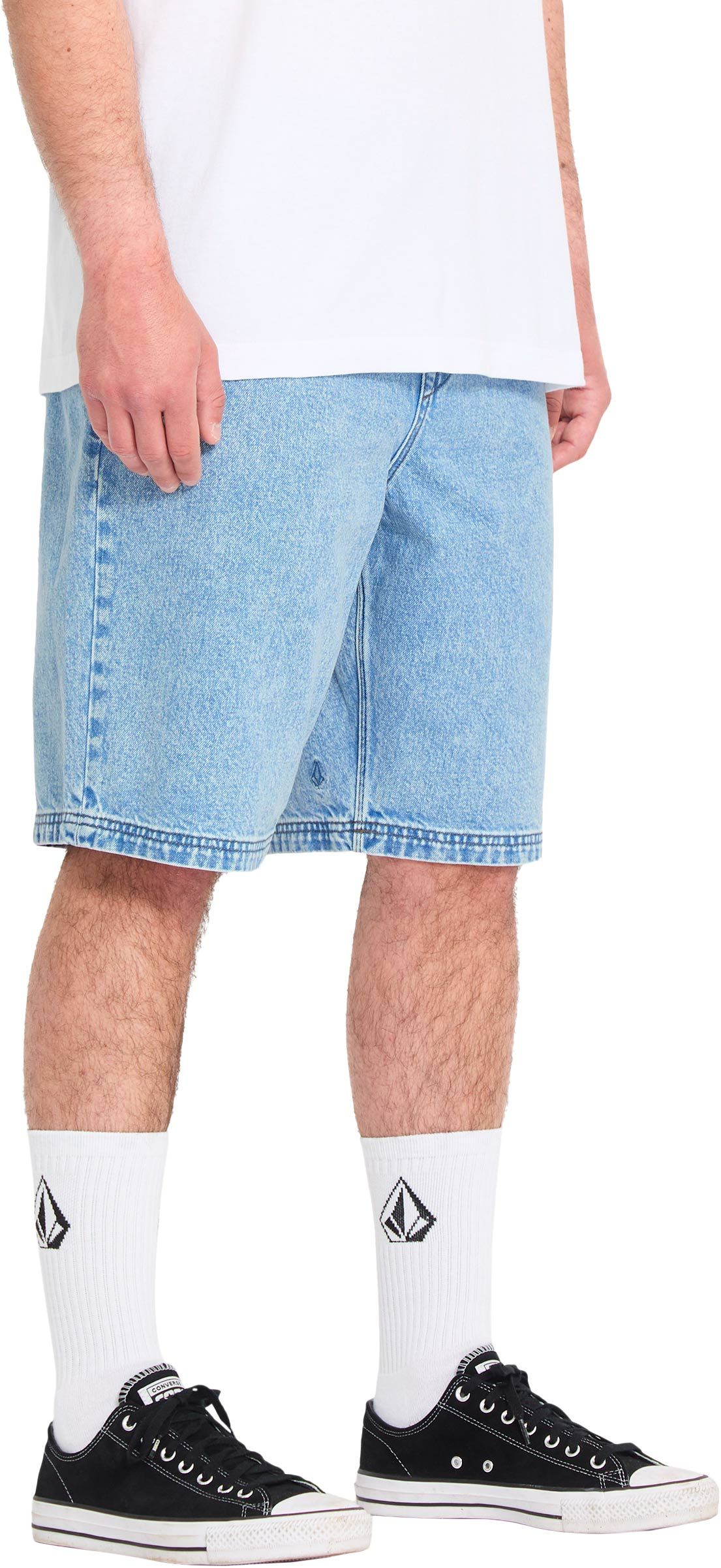 SHORT FREAZY DENIM EW 22 PALE AQUA