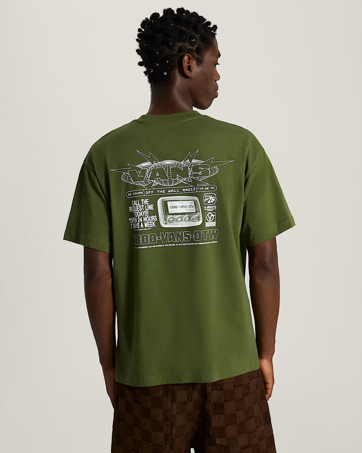 T-SHIRT VANS HOTLINE RADIO SS TEE