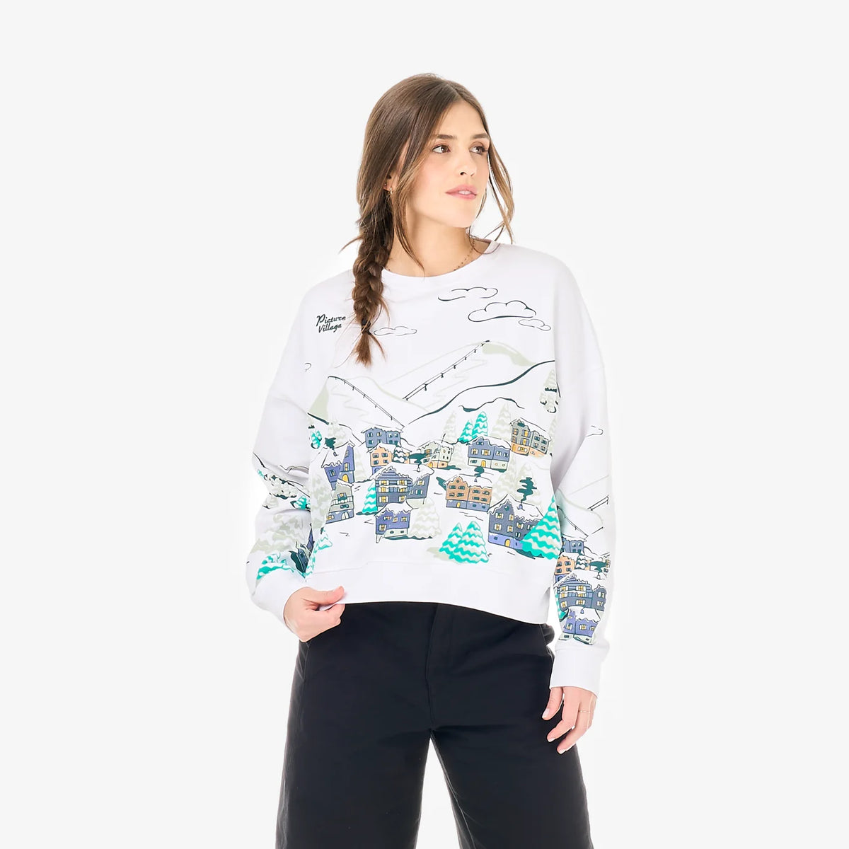 SWEAT FEMME PICTURE TORIAA CREW