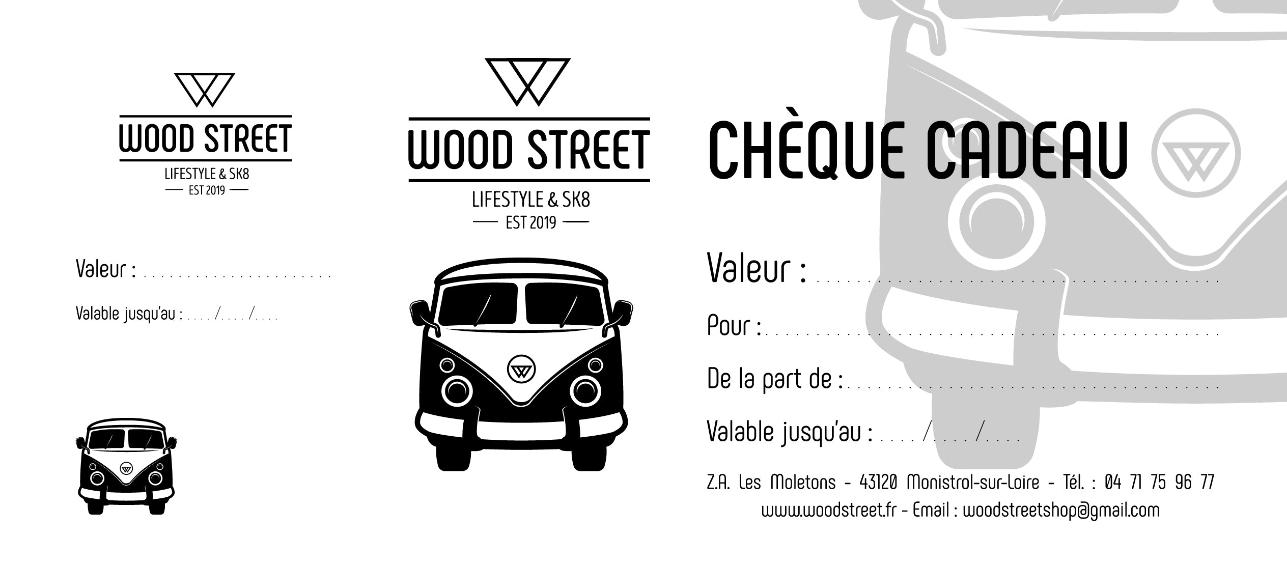 Carte cadeau Wood Street