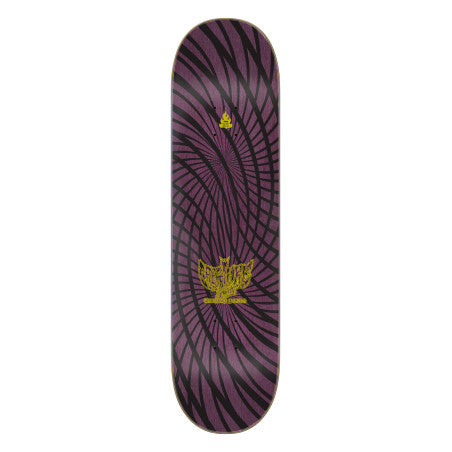 PLANCHE DE SKATE CREATURE DECK GRAVETTE HIPPIE SKULL 20TH 8.3 X 32.2 POUCE