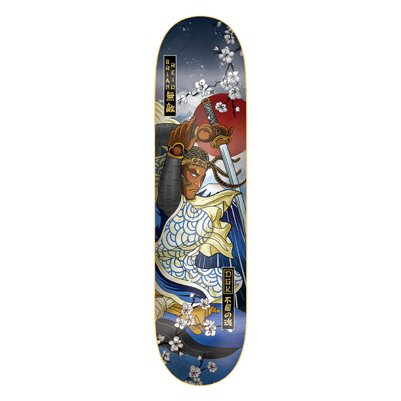 PLANCHE DE SKATE DGK DECK FIGHTING SPIRIT REID 8.38 POUCES