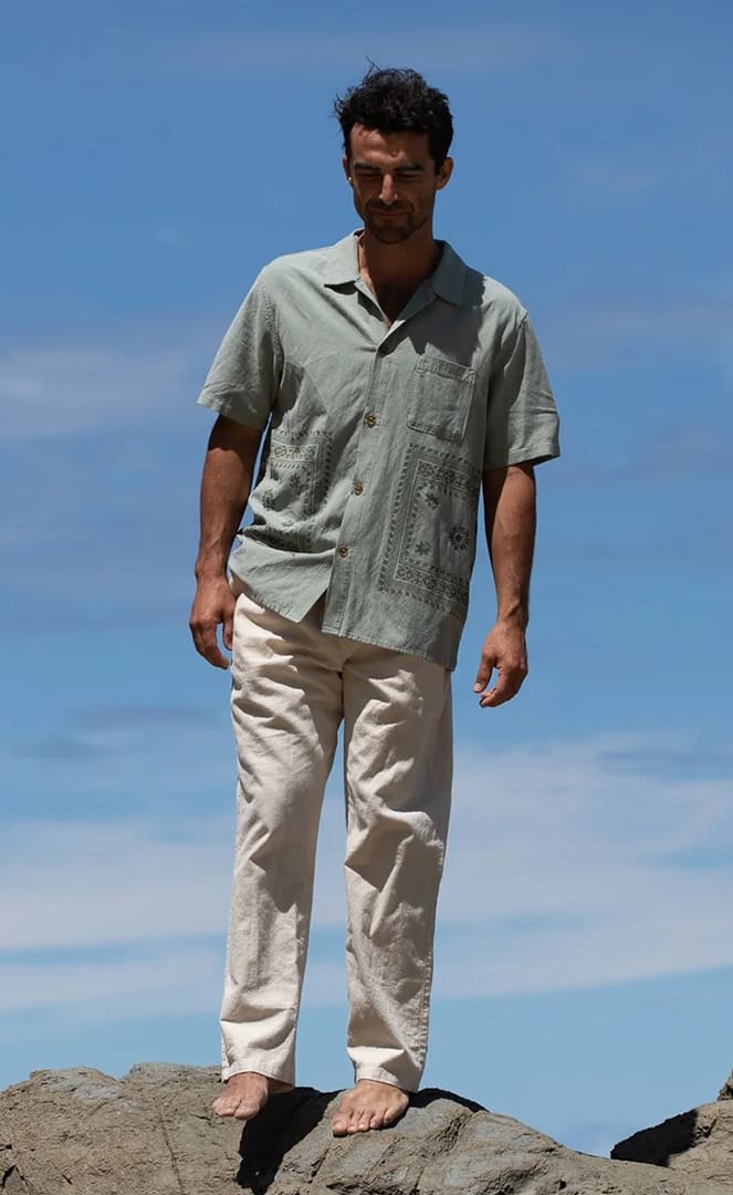 PANTALON TOILE RHYTHM LINEN JAM PANT