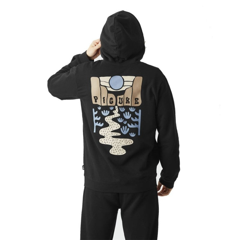 SWEAT ZIPPE PICTURE OUVEA NOIR