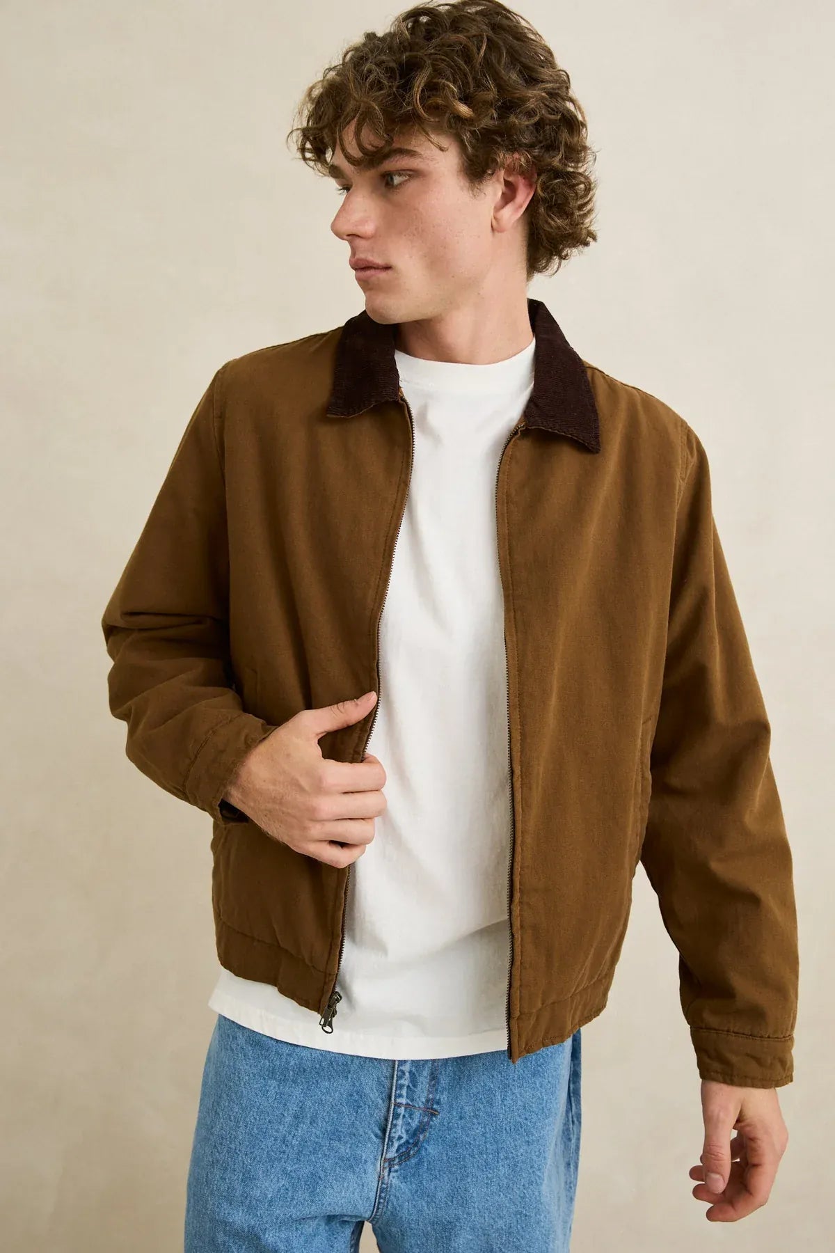 VESTE HOMME JAMES JACKET COFFEE