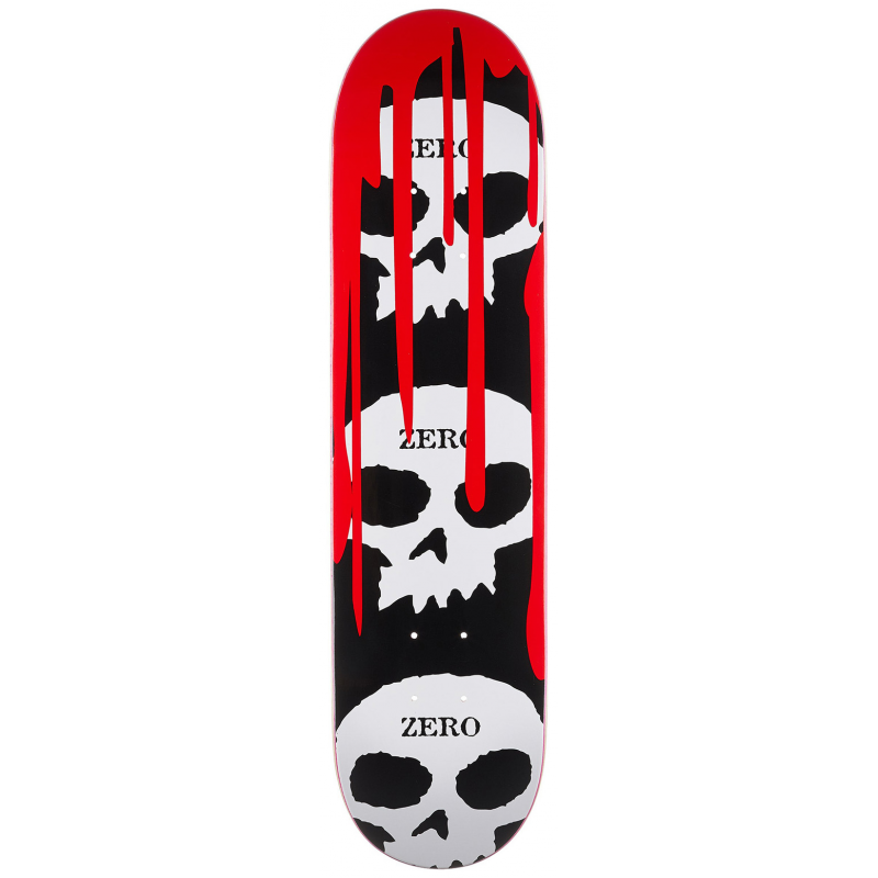 PLANCHE ZERO 3 SKULL BLOOD BLACK WHITE RED 7.75X31.1